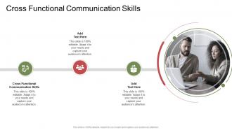 Cross Functional Communication Skills In Powerpoint And Google Slides Cpb