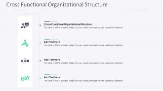 Cross Functional Organizational Structure In Powerpoint And Google Slides Cpb