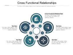 Cross functional relationships ppt powerpoint presentation styles inspiration cpb