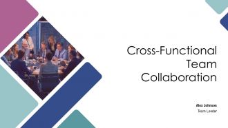 Cross Functional Team Collaboration PPT Outline AT