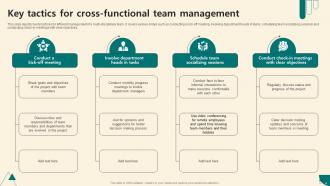 Cross Functional Team Powerpoint Ppt Template Bundles Image Graphical