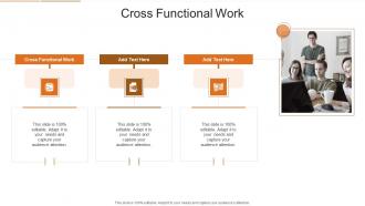 Cross Functional Work In Powerpoint And Google Slides Cpb