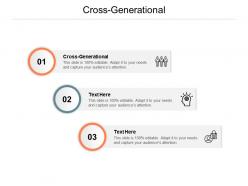 Cross generational ppt powerpoint presentation icon grid cpb