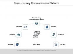 Cross journey communication platform ppt powerpoint presentation pictures deck cpb