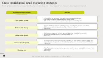 Cross Omnichannel Retail Marketing Strategies