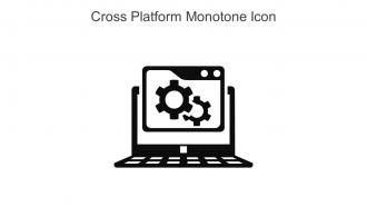 Cross Platform Monotone Icon In Powerpoint Pptx Png And Editable Eps Format
