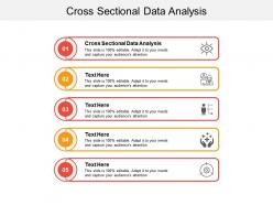 Cross sectional data analysis ppt powerpoint presentation infographics slide cpb