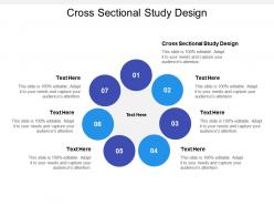 Cross sectional study design ppt powerpoint presentation outline vector cpb