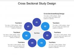Cross sectional study design ppt powerpoint presentation pictures demonstration cpb