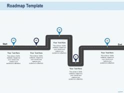 Cross selling in banks roadmap template editable audience ppt powerpoint professional