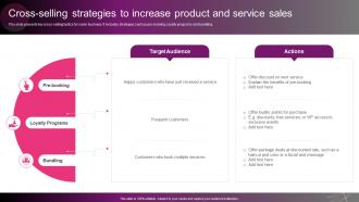 Cross Selling Strategies To Increase Product New Hair And Beauty Salon Marketing Strategy SS