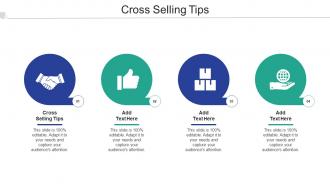 Cross Selling Tips Ppt Powerpoint Presentation Example 2015 Cpb