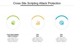 Cross site scripting attack protection ppt powerpoint presentation ideas show cpb