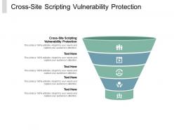 Cross site scripting vulnerability protection ppt powerpoint presentation slides graphics cpb
