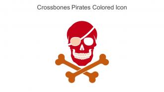 Crossbones Pirates Colored Icon In Powerpoint Pptx Png And Editable Eps Format