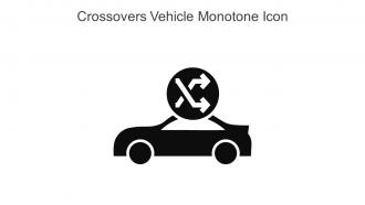Crossovers Vehicle Monotone Icon In Powerpoint Pptx Png And Editable Eps Format