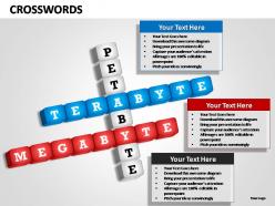 Crosswords powerpoint presentation slides