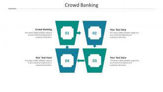Crowd banking ppt powerpoint presentation template cpb