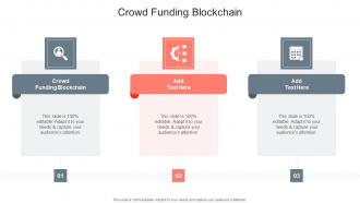 Crowd Funding Blockchain In Powerpoint And Google Slides Cpb