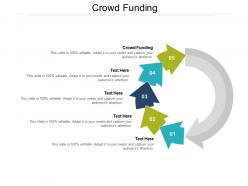 Crowd funding ppt powerpoint presentation show deck cpb