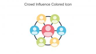 Crowd Influence Colored Icon In Powerpoint Pptx Png And Editable Eps Format