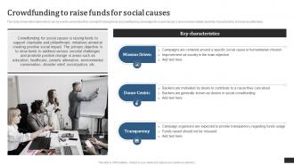 Crowdfunding Campaigns To Raise Funds Crowdfunding To Raise Funds For Social Causes Fin SS