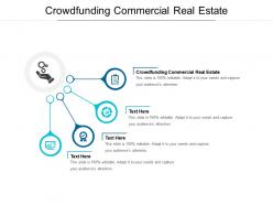 Crowdfunding commercial real estate ppt powerpoint presentation layouts sample cpb