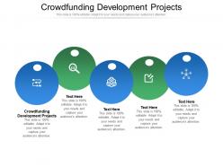 Crowdfunding development projects ppt powerpoint presentation file themes cpb