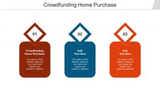 Crowdfunding Home Purchase Ppt Powerpoint Presentation Ideas Visual Aids Cpb