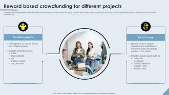 Crowdfunding Models Reward Based Crowdfunding For Different Projects Fin SS V