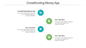 Crowdfunding money app ppt powerpoint presentation layouts model cpb