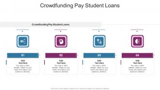 Crowdfunding Pay Student Loans In Powerpoint And Google Slides Cpb