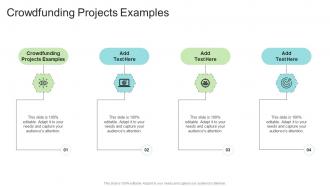 Crowdfunding Projects Examples In Powerpoint And Google Slides Cpb