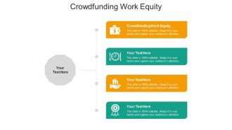 Crowdfunding work equity ppt powerpoint presentation outline graphics design cpb