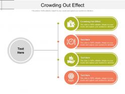 Crowding out effect ppt powerpoint presentation professional deck cpb