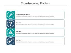 Crowdsourcing platform ppt powerpoint presentation layouts templates cpb