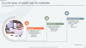 Crucial Types Of Reddit Ads For Marketers