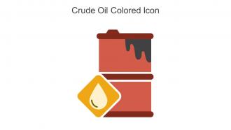 Crude Oil Colored Icon In Powerpoint Pptx Png And Editable Eps Format
