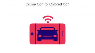 Cruise Control Colored Icon In Powerpoint Pptx Png And Editable Eps Format