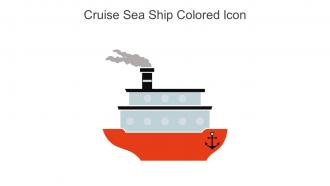 Cruise Sea Ship Colored Icon In Powerpoint Pptx Png And Editable Eps Format