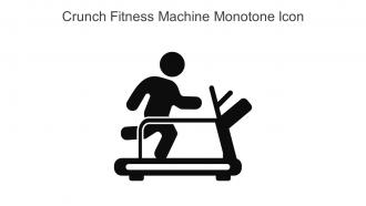 Crunch Fitness Machine Monotone Icon In Powerpoint Pptx Png And Editable Eps Format
