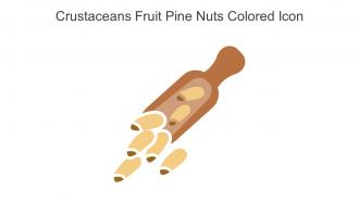 Crustaceans Fruit Pine Nuts Colored Icon In Powerpoint Pptx Png And Editable Eps Format
