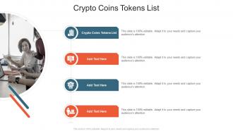 Crypto Coins Tokens List In Powerpoint And Google Slides Cpb