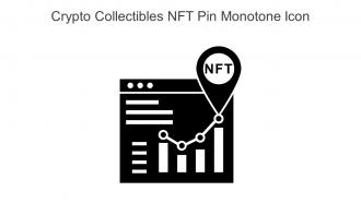 Crypto Collectibles NFT Pin Monotone Icon In Powerpoint Pptx Png And Editable Eps Format