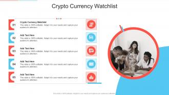 Crypto Currency Watchlist In Powerpoint And Google Slides Cpb