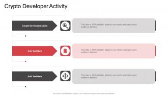Crypto Developer Activity In Powerpoint And Google Slides Cpb