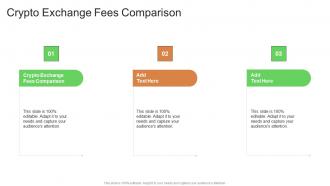 Crypto Exchange Fees Comparison In Powerpoint And Google Slides Cpb