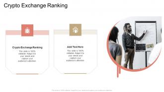 Crypto Exchange Ranking In Powerpoint And Google Slides Cpb