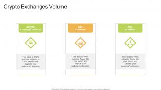 Crypto Exchanges Volume In Powerpoint And Google Slides Cpb
