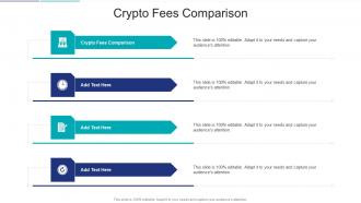 Crypto Fees Comparison In Powerpoint And Google Slides Cpb